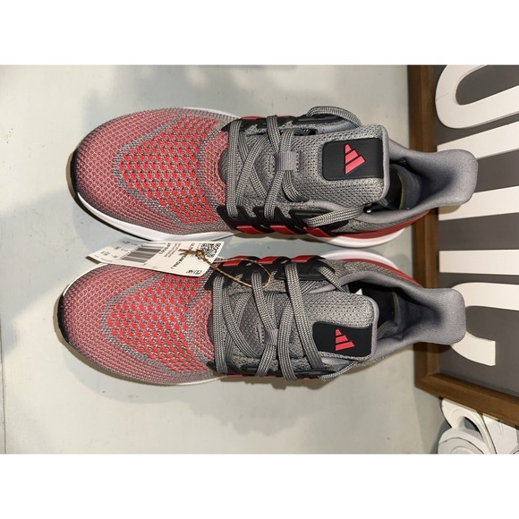 Adidas Big Kids' adidas Ultradream DNA Shoes Size 5.5 Red Heather Gray - Picture 3 of 12